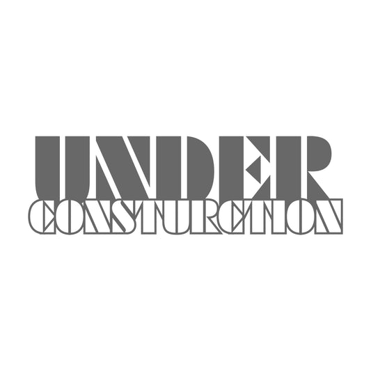 Under Construction 17 cm Sticker