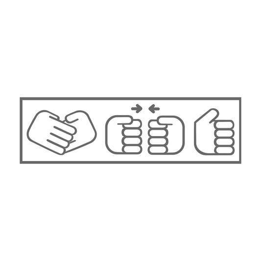 Verbale Auseinandersetzung 17 cm Sticker